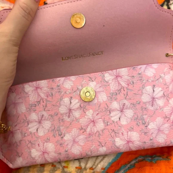 LoveShackFancy Pink Floral Bag - Picture 4 of 4